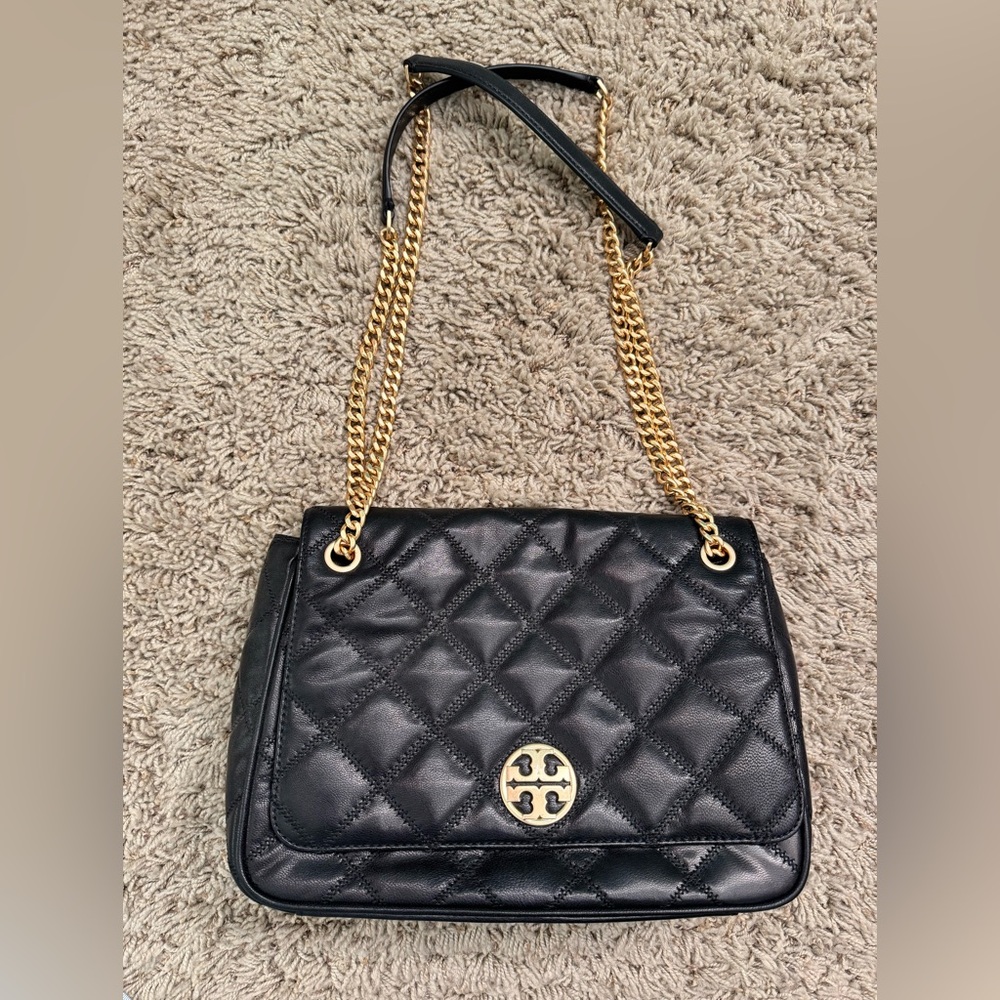 Tory Burch quilted oversized shoulder bag